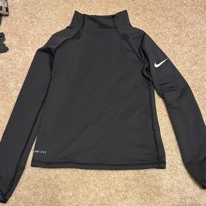 Nike Black Performance Long Sleeve Shirt